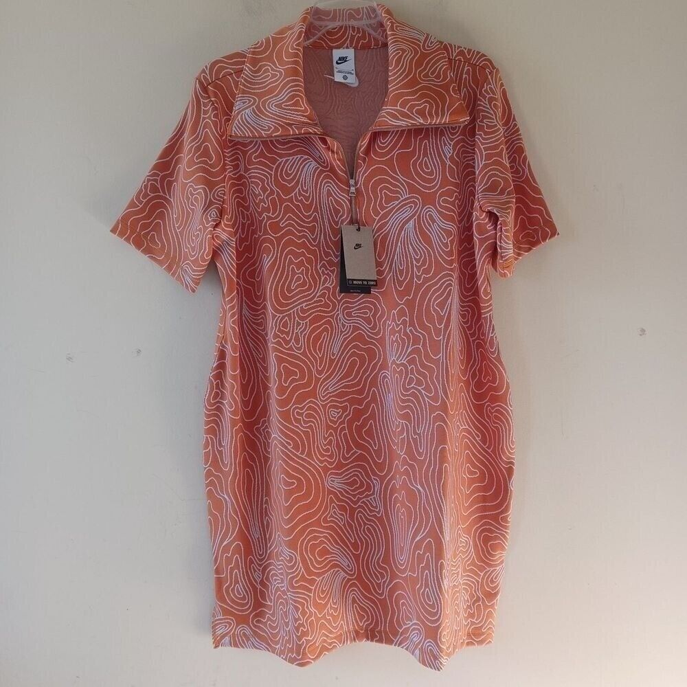 Nike 2X Short Polo Dress Serena Williams Tennis Prep Collared Athleisure New - Picture 8 of 8